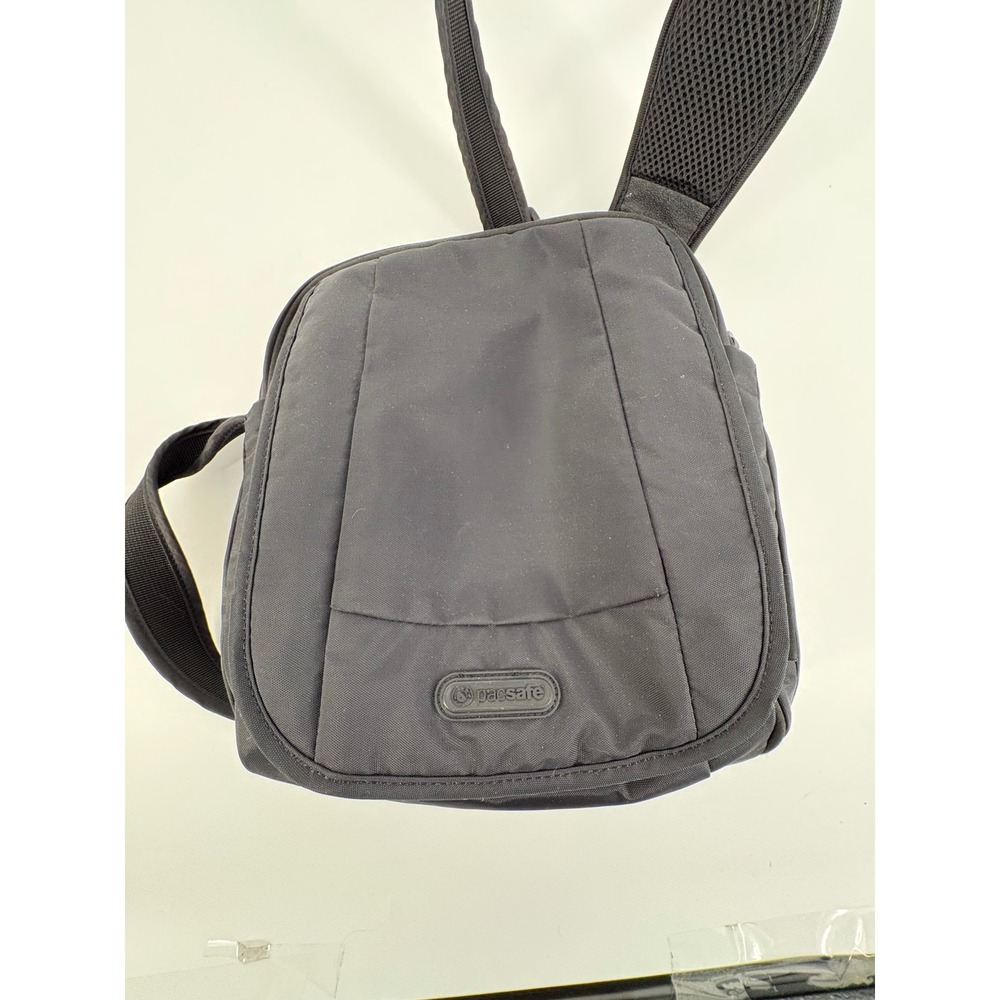 Pacsafe Anti-Theft Shoulder Bag Unisex OS Black RFID eXomesh Travel Bag